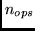 $n_{ops}$