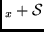 $_x + \cal S$