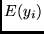 $E(y_i)$