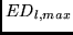 $ED_{l,max}$