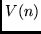 $V(n)$