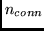 $n_{conn}$
