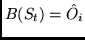 $B(S_t) = \hat O_i$