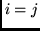 $i=j$