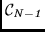 $\cal C_{\em N-1}$
