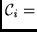 $\cal C_{\em i} = $