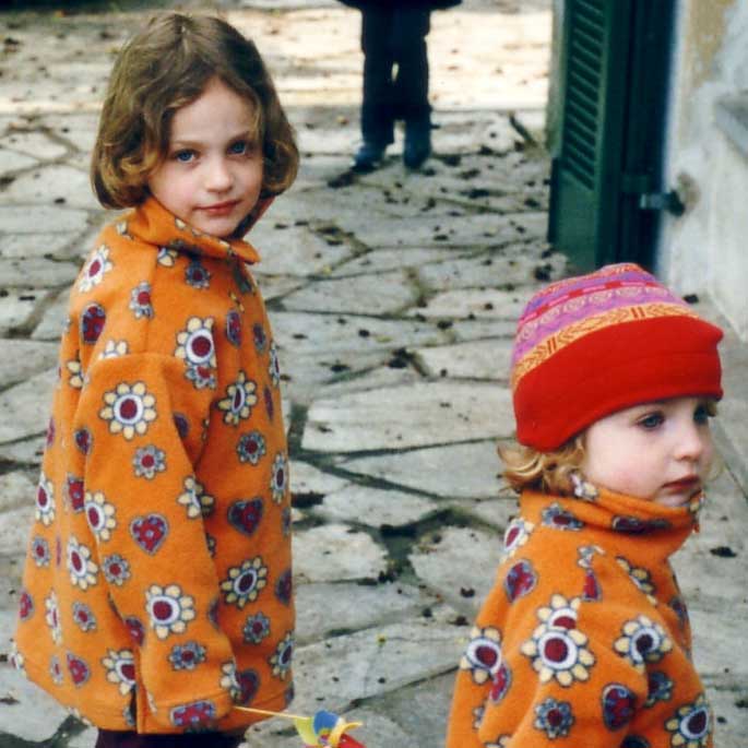 Julia and Leonie Schmidhuber, March 2003