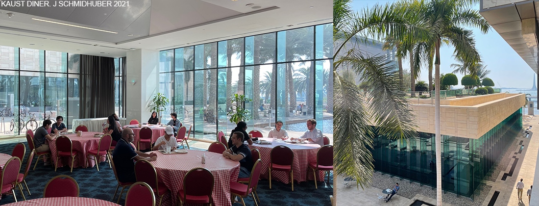 KAUST Diner. Juergen Schmidhuber 2021