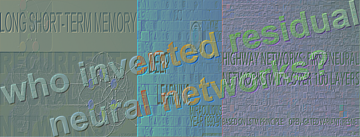 Who invented deep residual neural networks?