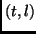$(t,l)$