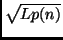 $\sqrt{Lp(n)}$