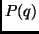 $P(q)$