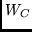 $W_{C}$