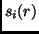 $s_i(r)$