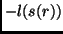 $-l(s(r))$