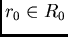 $qp, r_0, R_0, t_0, P$