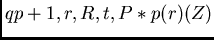 $q_{qp+1}:=Z$