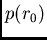 $ip(r_0)$