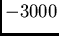 $-3000$