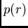 $ip(r)$