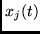 $x_{j}(t)$