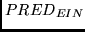 $PRED_{EIN}$