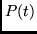 $P(t)$