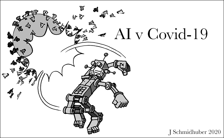 AI v Covid-19. Juergen Schmidhuber
