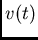 $v(t)$