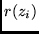 $r(z_i)$