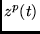 $z^p(t)$