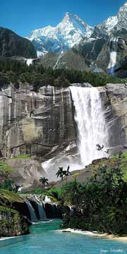 Juergen Schmidhuber 2007: Julia and Leonie and the Swiss South Sea II