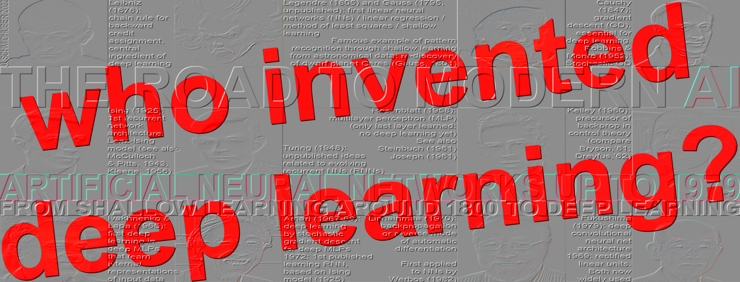 Who invented deep learning?