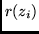 $r(z_i)$