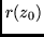 $r(z_0)$