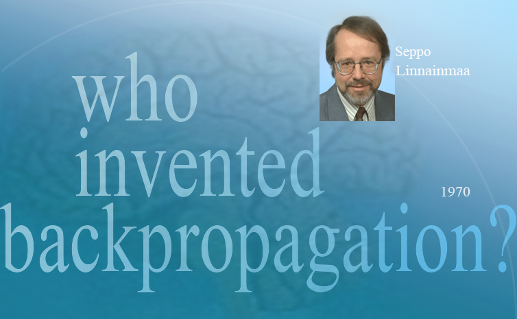 who invented backpropagation?