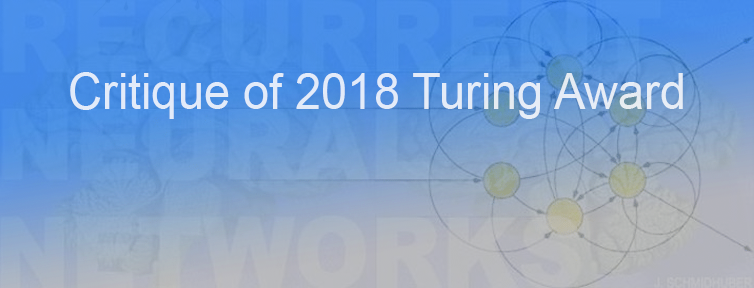 Critique of 2018 Turing Award for Bengio & Hinton & LeCun
