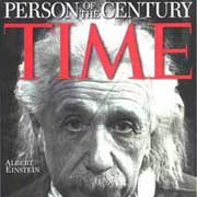 Einstein: person of the century, according to a US news magazine