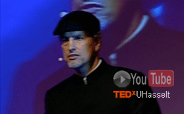 Juergen Schmidhuber  at TEDx UHasselt, talking about the computational multiverse