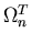$\Omega^T_{n}$