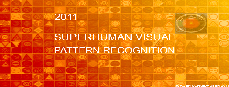 First superhuman visual pattern recognition in 2011