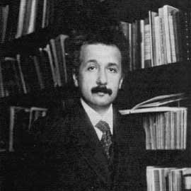 Einstein in his most productive years