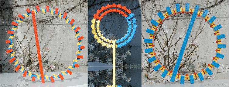 LEGO Art: Stable rings from rectangular LEGO bricks (2001)
